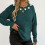 Women's Solid Floral Sweater Round Neck Long Sleeve Knit Top 5