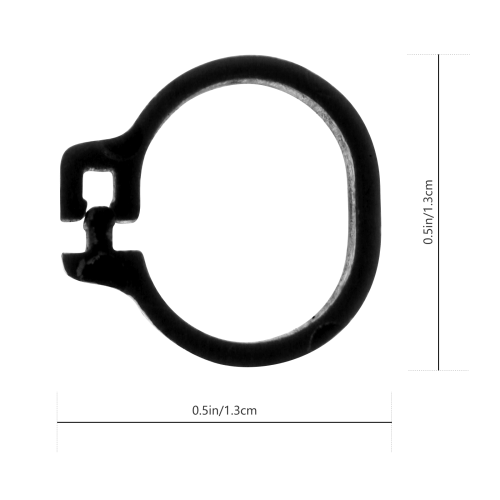 Pigeon leg ring silver 100 pcs 1