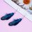 Natural Blue Pheasant Feathers 2-3 inch 200 pcs 6