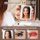 LED Travel Makeup Mirror Rechargeable Trifold 78 LEDs 3
