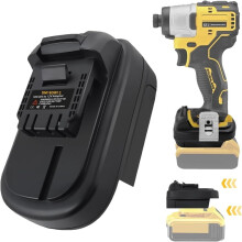 DM18DW12 Battery Adapter for DeWalt and Milwaukee 18V/20V