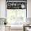 Coffee Theme Kitchen Curtains Set 3 Pieces 54 x 18 Inches 3