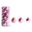 Christmas Ball Decoration Pink 30mm 24 pcs 3