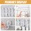 S-hook towel hanger plastic white PP 12 pcs 4