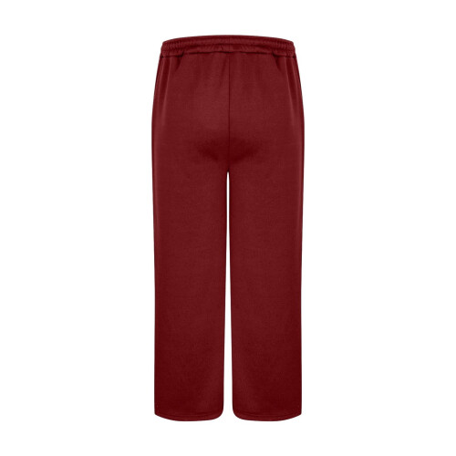Men's Baggy Joggers Wine M 100% Polyester Quick-Drying 2