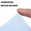 Recycled Plastic Clipboard Light Blue 8.8 x 12.3 Inch 4
