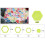 Hexagon Quilt Sewing Template Cotton Fabric 100% 4