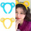 Furry Bear Ear Headband Adjustable Soft Plush Hair Accessory 2