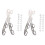 Skate Ice Skates Hard Structure Blades 2 Sets 4