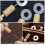 Ibasenice Leather Locking Tool Set 4 pcs Brass Stainless 8