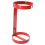 Fire Extinguisher Hanger Red Iron Wall Mounted 1 Pack 4