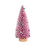 Pink Plastic Christmas Tree Desktop Decoration 25x5x5 cm 1