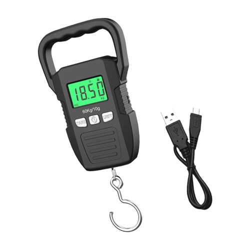 Portable Digital Weight Scale 60 kg LCD Display Rechargeable 2