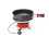 Black Outdoor Frying Pan with Foldable Handle 5