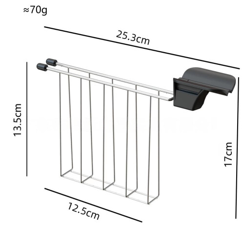 Toaster Sandwich Cage for Small Items, Non-Stick 1