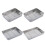 Stainless Steel Roasting Pan with Wire Rack 1pc 7