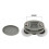 Single Shower Door Wheels Set 23mm 7