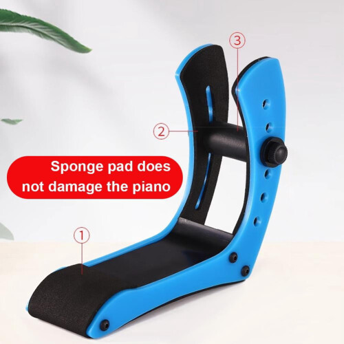 Ergonomic Electric Guitar Footstool Stand Support 2