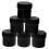 Plastic Paint Bucket with Lid 30ml 6 Pack 6