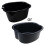 Bath Basin Foot Soak Tub 3 Colors Black 3