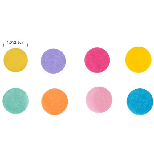 Round Tissue Confetti Multicolor 1 Pack 1