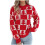 Women's Fuzzy Knitted Christmas Sweater 1