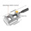 Portable Drill Press Bench Vise Flat Clamp-on Table Vise 1