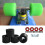 Quad Roller Skate Wheels 78A High Flexibility 4 Pcs Black 5