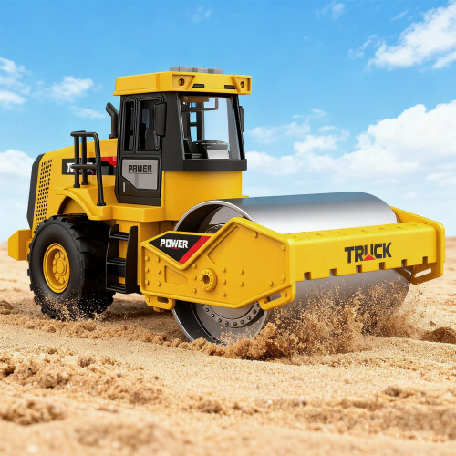 Alloy Road Roller Toy 1:16 Scale 2.4GHz Remote Control