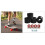 Quad Roller Skate Wheels 78A High Flexibility 4 Pcs Black 6