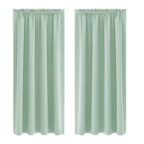 Blackout Curtains with Black Liner Double Layer 96x137cm