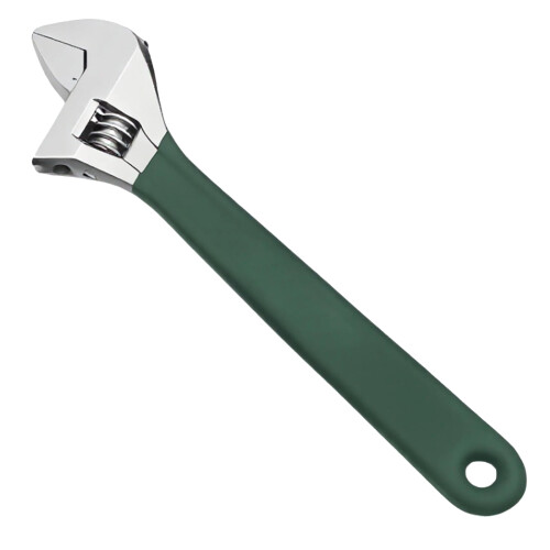 Adjustable Wrench Slip-Resistant Coated Handle