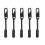Paracord Zipper Pulls Outdoor Camping Hiking Gear 5-Pack 1