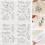 Flower Vine Embroidery Pattern Stabilizer 8.3" x 11.7" 29 1