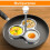 Stainless Steel Egg Poacher Cups Nonstick 4-Pack Silver 4