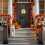Halloween trähängande skylt fladdermöss 11,8 tum 6
