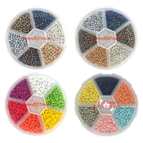 Fly Hook Head Beads Mixed Colors 1 Box 2