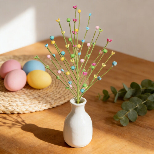 Artificial Easter Floral Stems 6 Pack 1