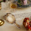 Vintage oval hand mirror with embossed floral design 8