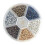 Fly Hook Head Beads Mixed Colors 1 Box 4