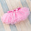 Infant Tutu Skirt Pink Solid Bowknot Mesh Tulle Size 66 3