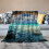 Flannel Blanket Blue Sky Sea Beach Pattern 50x60 in 5