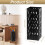 Metal Rectangular Umbrella Stand Rack Freestanding 2