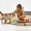Interactive Windmill Cat Toy with Catnip LED Ball and 6