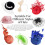 Hat Feathers 20 pcs 10 styles peacock natural 3