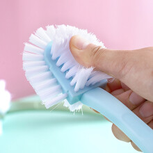Shoe Cleaning Brush Gentle Bristle Long Handle for Sneakers