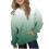 Girls' Gradient Pullover Sweatshirt Oversized Long Sleeve 1
