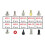 PC screw standoff set for computer case motherboard cooler 6