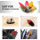 Hat Feathers 20 pcs 10 styles peacock natural 6