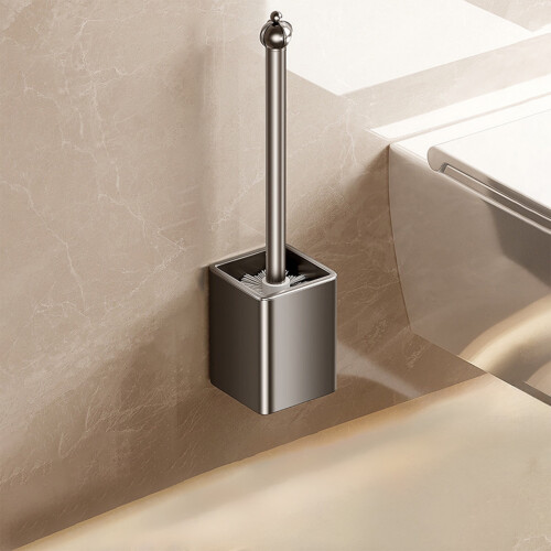Toilet Brush with Hard Bristles and Long Handle